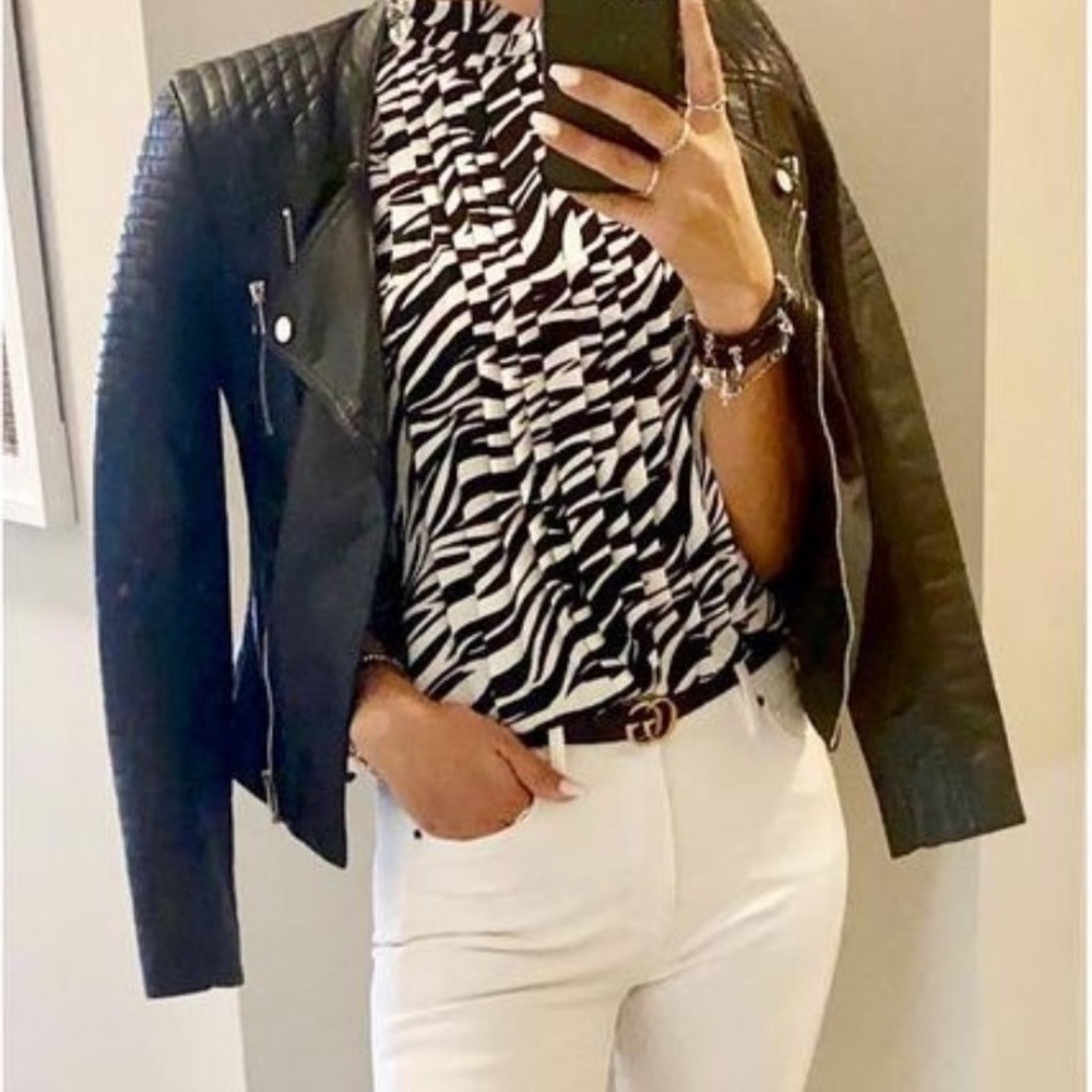 Animal print cami